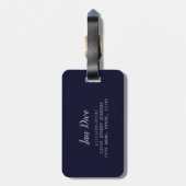 スキューバダイビ食べングスリープダイブリートことわざ ラゲッジタグ (裏面縦)