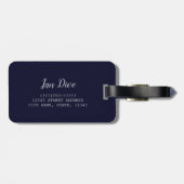 スキューバダイビ食べングスリープダイブリートことわざ ラゲッジタグ (裏面横)