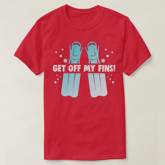 スキューバダイブインストラクターデザインシュノーケリング14 Tシャツ (デザイン正面)