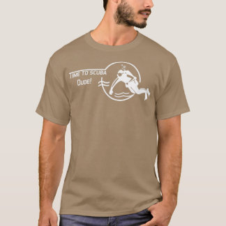 スキューバダデホワイトまでの時間 Tシャツ