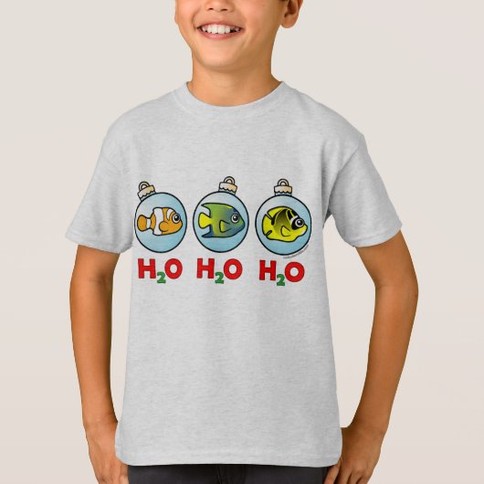 スキューバドーラブルH2O H2O H2O Tシャツ (正面)