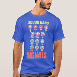 スキューバハンドシグナルダイバーハンドサイン Tシャツ