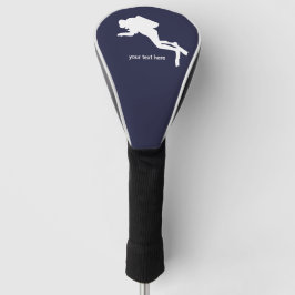 スキューバパーソナライズされたダイバーゴルフヘッドカバー ゴルフヘッドカバー