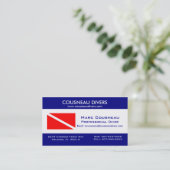 スキューバビジネス-個人的なカード1 名刺 (スタンド正面)