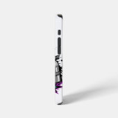 スキューバブラザー：水中エレガンスとフラはっきりしたン iPhoneケース (左側面)