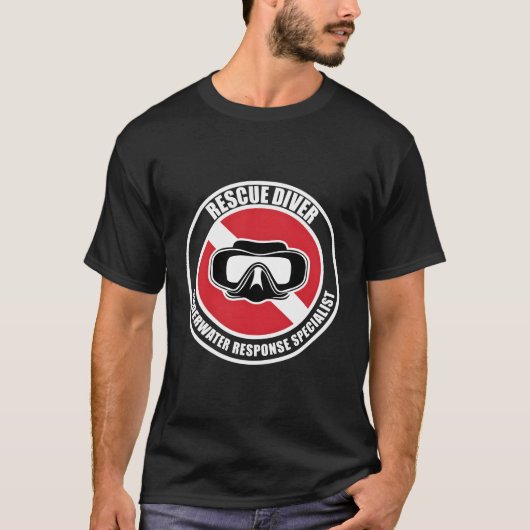 スキューバレスキューダイバー Tシャツ (正面)
