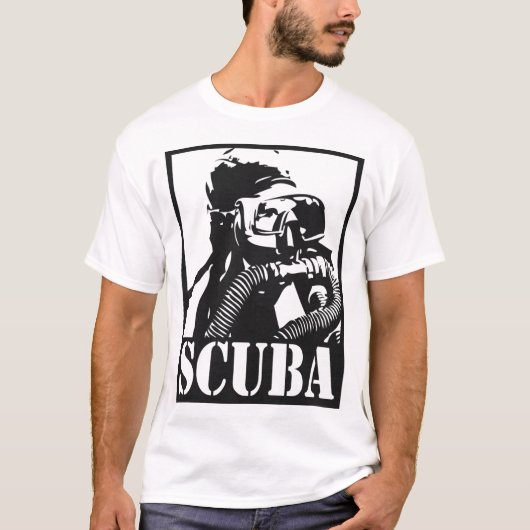 スキューバロゴ Tシャツ (正面)