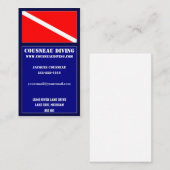 スキューバ名刺3 名刺 (正面/裏面)