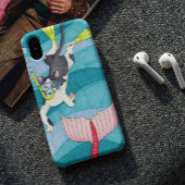 スキューバ子猫電話ケース iPhone 16ケース