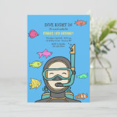 スキューバ招待状 招待状 (スタンド正面)