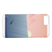 スキューバ飛び込みの場合 Case-Mate iPhoneケース (裏面(横))