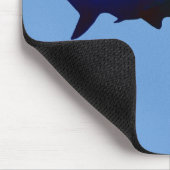 スキューバ鮫のマウスパッド マウスパッド (コーナー)