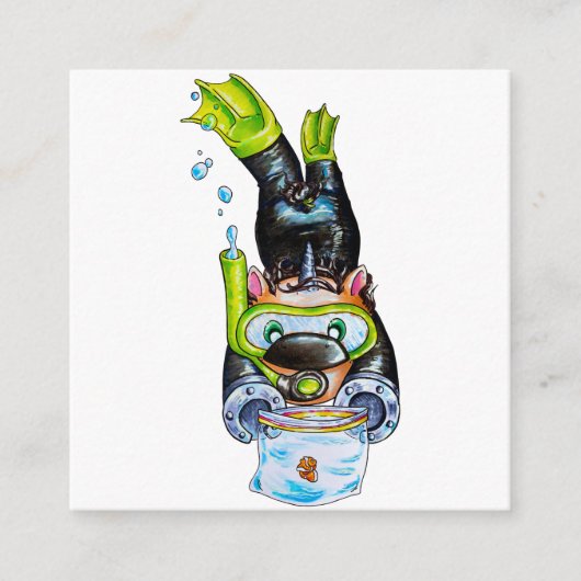 スキューバ エンクロージャーカード (正面)