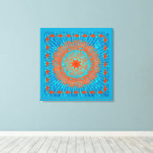 スキューバ – キャンバスプリント (インサイチュ (ウッドフロア))