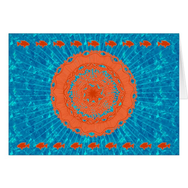 スキューバ – グリーティングカー空白のド (正面横)