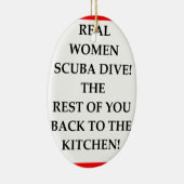 スキューバ セラミックオーナメント (右)