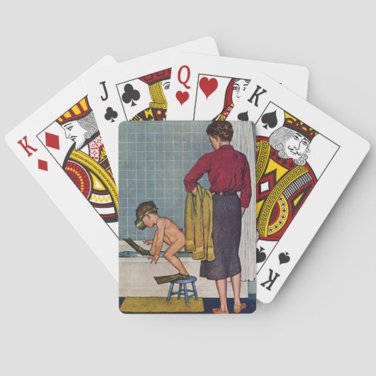 スキューバ トランプ (裏面)