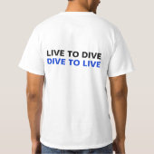 スキューバ! Tシャツ (裏面)