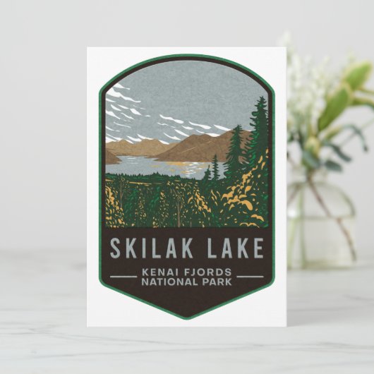 スキラックレイクケナイフィヨルド国立公園 シーズンカード (スタンド正面)