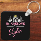 スキラーもちろん私の名素晴らし前 キーホルダー (裏面)