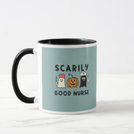 スキリーグッドナース-クラシック可愛いハロウィーン マグカップ