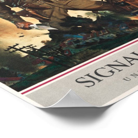 スキルと勇気の数 – 信号隊 ポスター (角)