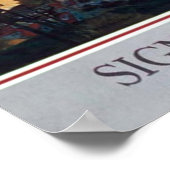 スキルと勇気の重要性 ポスター (角)