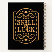 スキルと運 ノートブック (裏面)