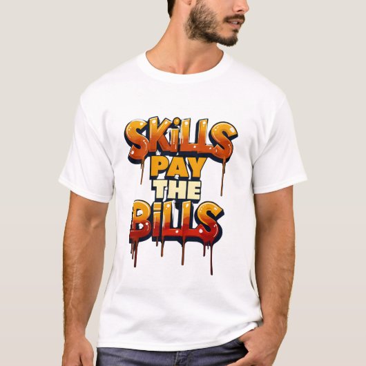 スキルの問題 Tシャツ (正面)