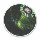 スキルの渦巻き：緑の泥棒芝ボウル シール (正面)