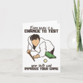 スキルをテストし、ゲームを向上させるゲームのチャンス – Bill カード (正面)