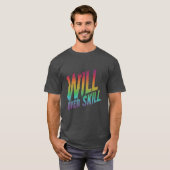 スキルを超えた意志 Tシャツ (正面フル)