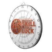 スキルウィンラックバスケットボールを失う ダーツボード (正面右)