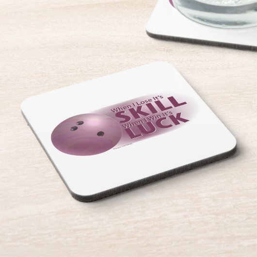 スキルウィンラックボーリングピンク コースター (左側)