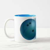 スキルウィンラックボーリングブルー ツートーンマグカップ (左)