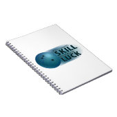 スキルウィンラックボーリングブルー ノートブック (右側)