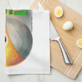 スキルウィンラック9ボール負ける キッチンタオル (四つ折り)