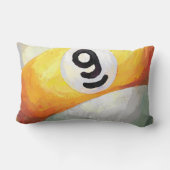 スキルウィンラック9ボール負ける ランバークッション (裏面)