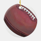 スキルウィン・ラッキーフットボールを失う セラミックオーナメント (裏面)