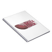 スキルウィン・ラッキーフットボールを失う ノートブック (右側)