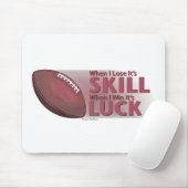 スキルウィン・ラッキーフットボールを失う マウスパッド (マウス)