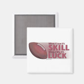 スキルウィン・ラッキーフットボールを失う マグネット (正面/裏面)
