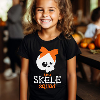スキルスクワッドボウハロウィンファミリーキッズマッチング Tシャツ