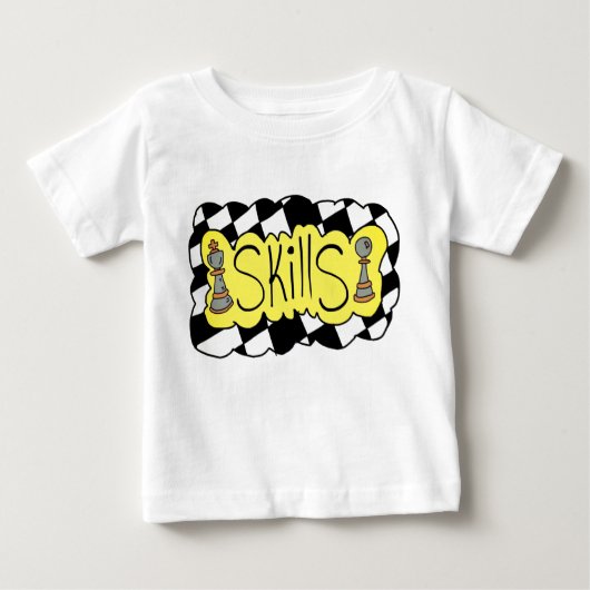 スキルチェス ベビーTシャツ (正面)