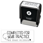 スキルプラクティスの先生スタンプ完了 セルフインキングスタンプ (インサイチュ)