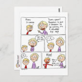 スキルポストカードではなく、すべての知恵 ポストカード (正面/裏面)