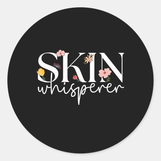 スキンウィスパーエステティシャンエステエステティシャン ラウンドシール (正面)