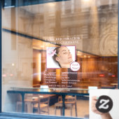 スキンカスタマイズトリートメントボトックス顔詳細2 ウィンドウサイン (カフェ窓)