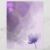 スキンカー·パープル·ウォーターカラー· チラシ (裏面)