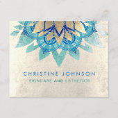 スキンケアとエステ エンクロージャーカード (正面)